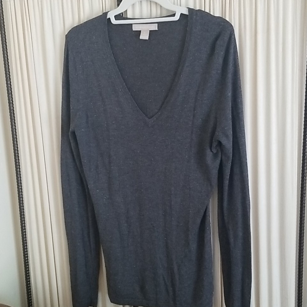 BANANA REPUBLIC LONG SLEEVE with Shimmer of Silver